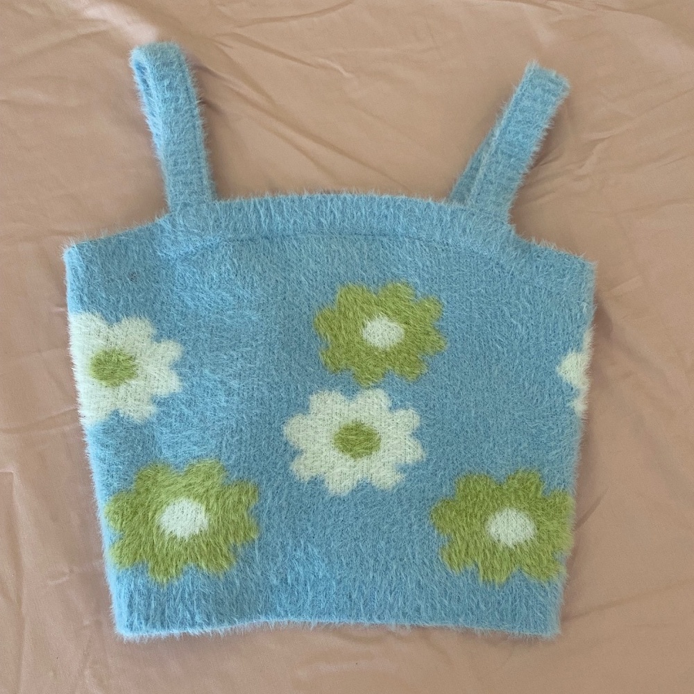 Kendall and Kylie Flower Top